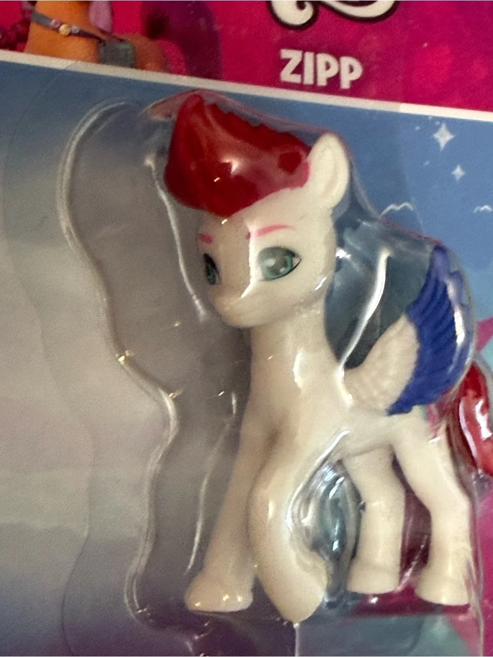 My little pony mini figurines new 4 characters